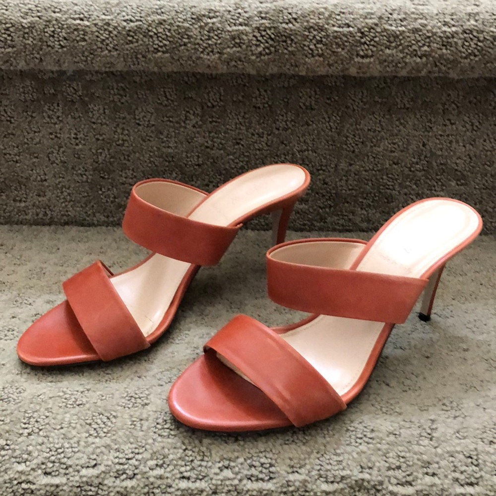J Crew Lena Heeled Slides
